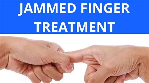 stubbed finger treatment